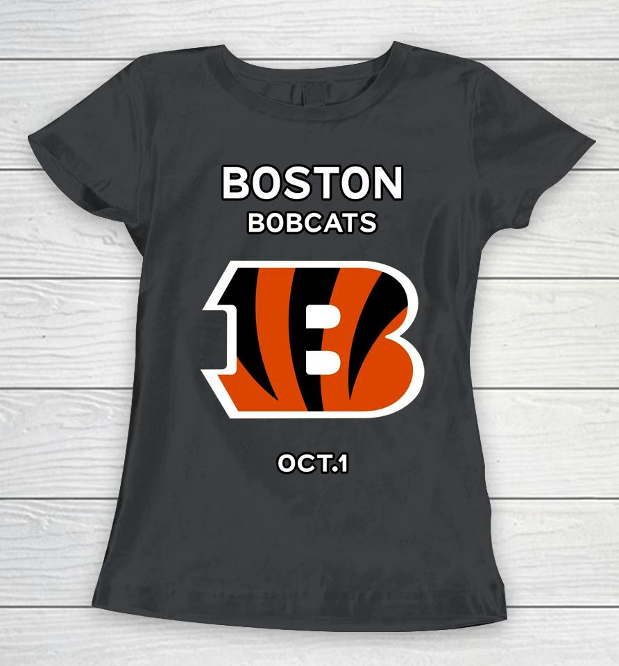 Boston Bobcats B Oct 1 Women T-Shirt