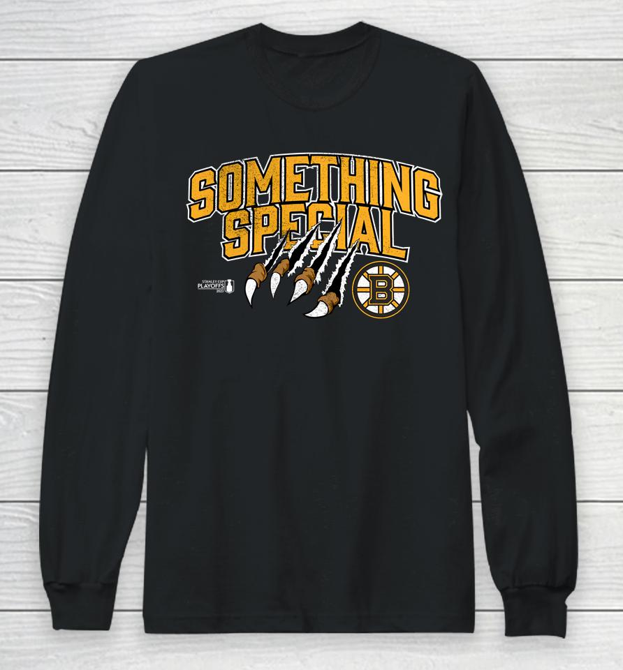 Boston Bruins 2023 Stanley Cup Playoffs Something Special Long Sleeve T-Shirt
