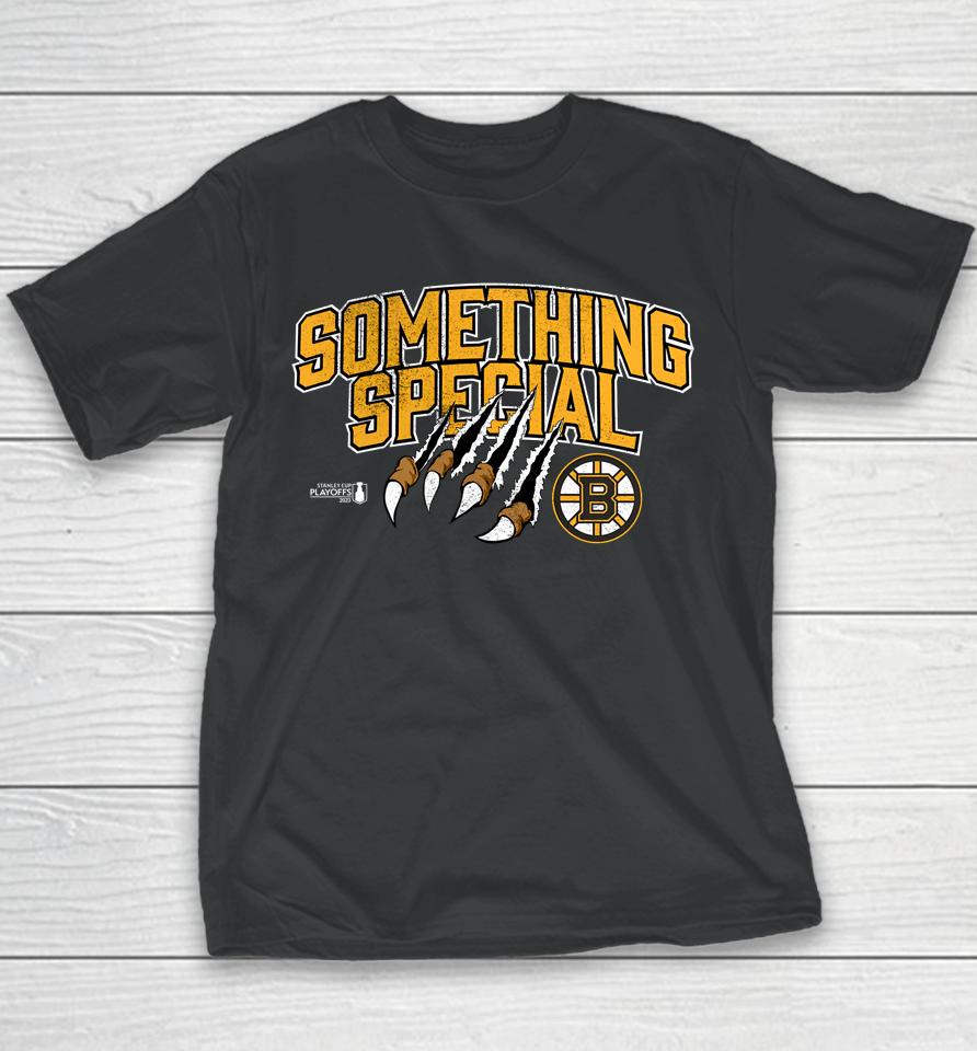 Boston Bruins 2023 Stanley Cup Playoffs Something Special Youth T-Shirt