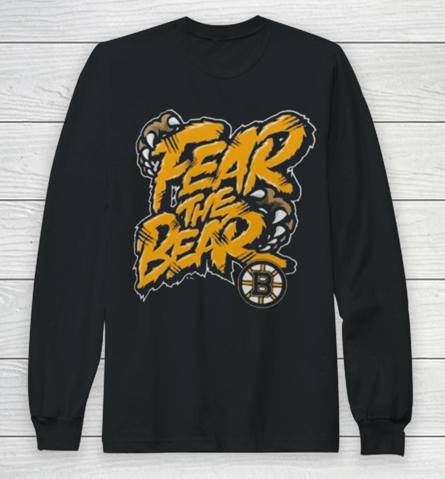 Boston Bruins Fanatics Branded Local Long Sleeve T-Shirt