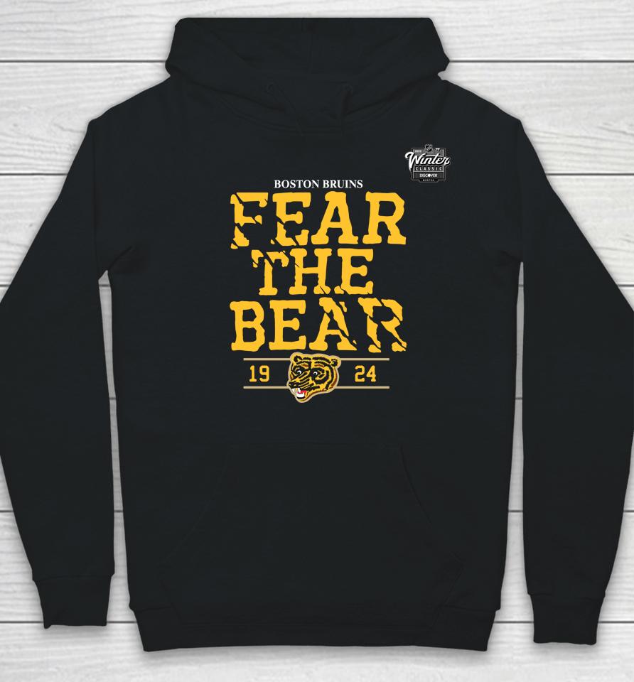 Boston Bruins Fear The Bear Nhl Winter Classic 2023 Hoodie