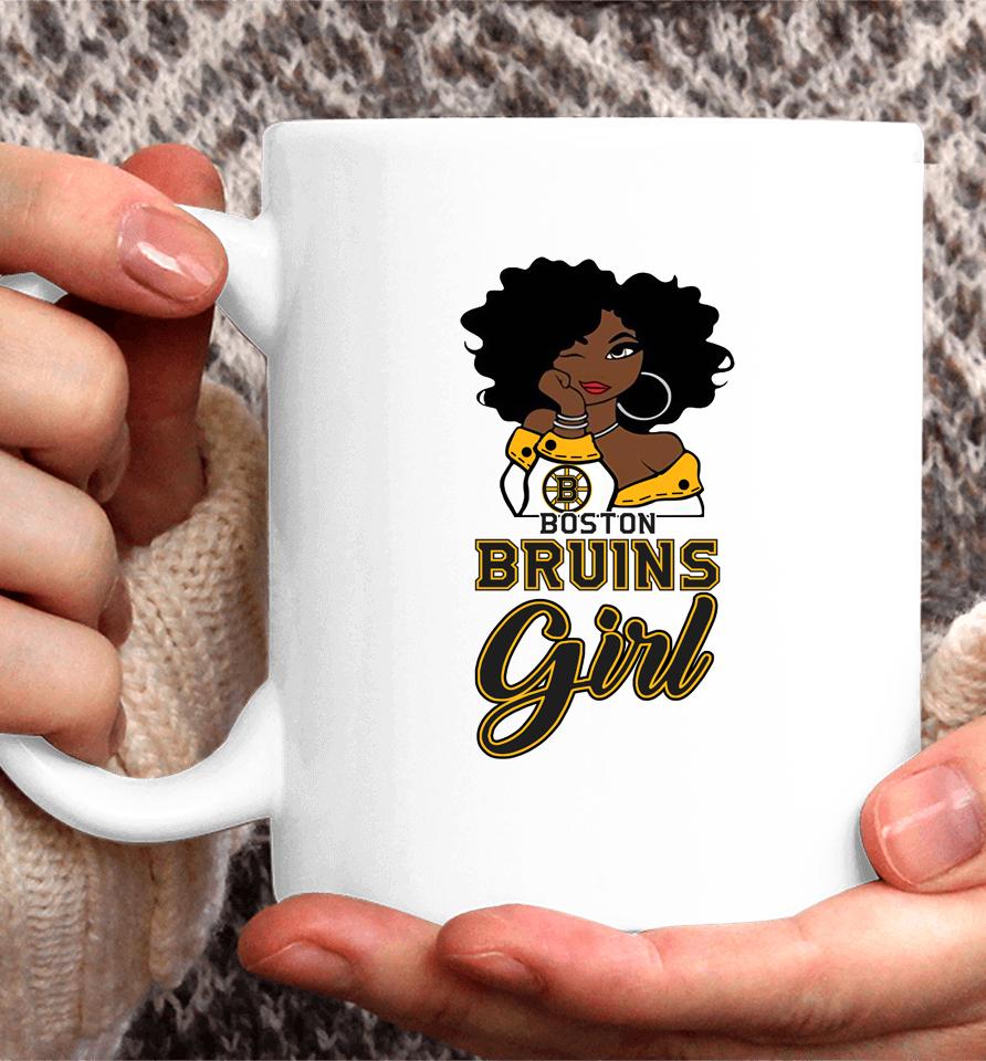 Boston Bruins Girl Nhl Coffee Mug
