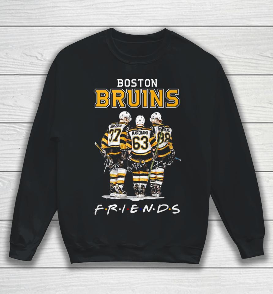 Boston Bruins Nhl Friencs Bergeron Marchand Pastrnak Sweatshirt
