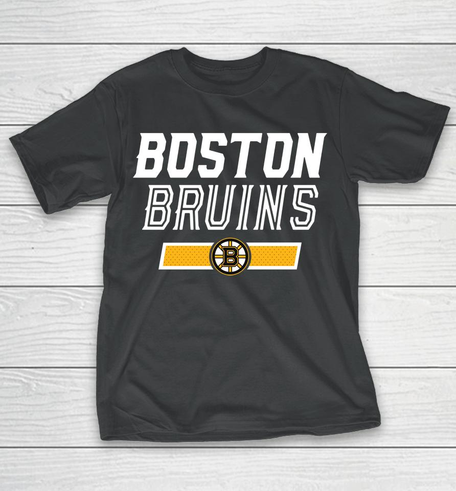 Boston Bruins Nhl Levelwear Black Richmond Undisputed T-Shirt