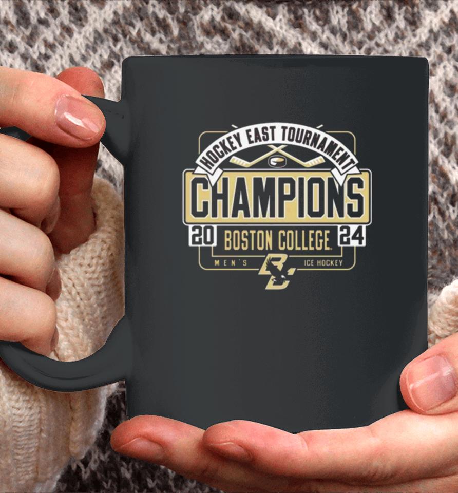 Boston College Eagles 2024 Hockey East Men’s Tournament Champions Coffee Mug