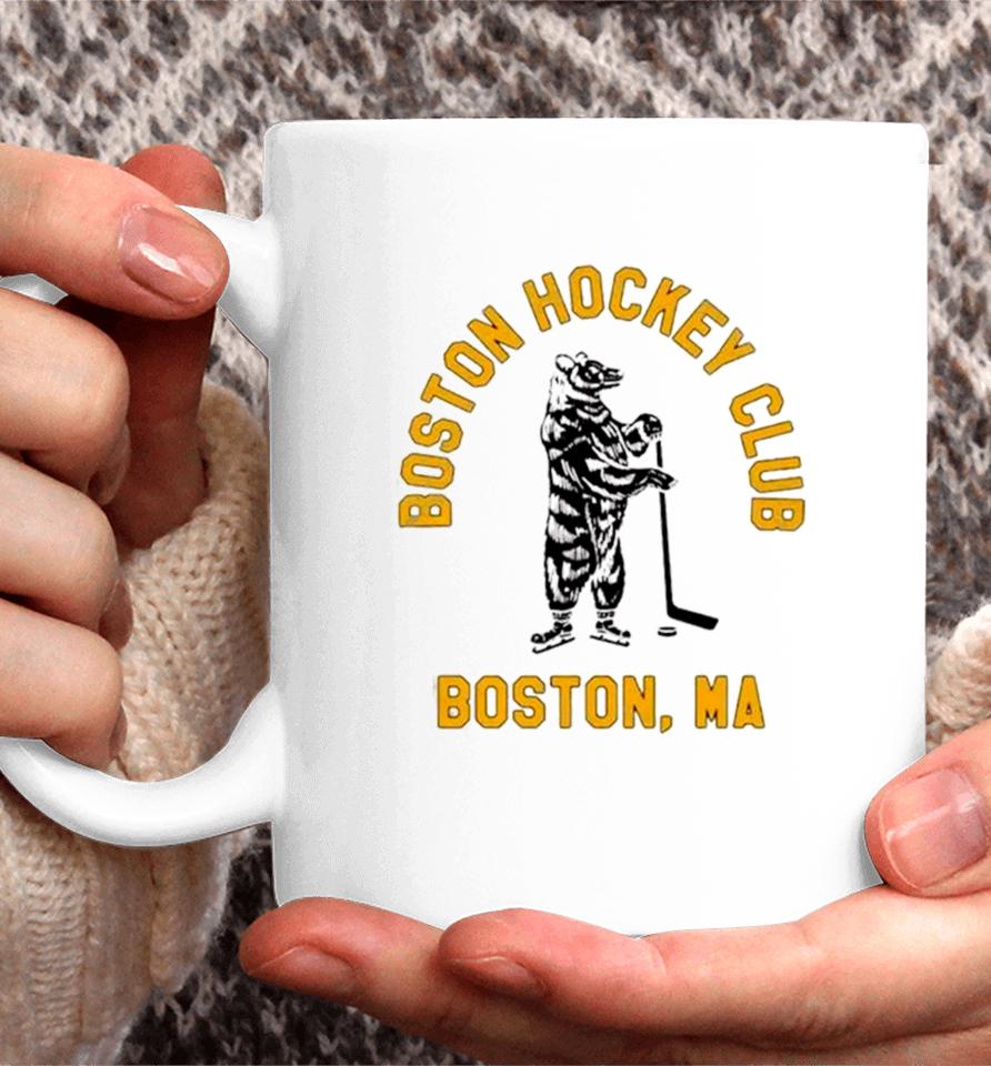 Boston Hockey Club Boston Ma Coffee Mug