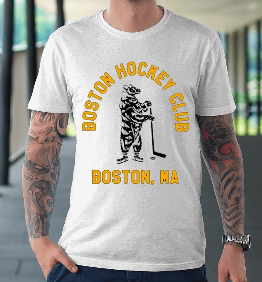 Boston Hockey Club Boston Ma Premium T-Shirt