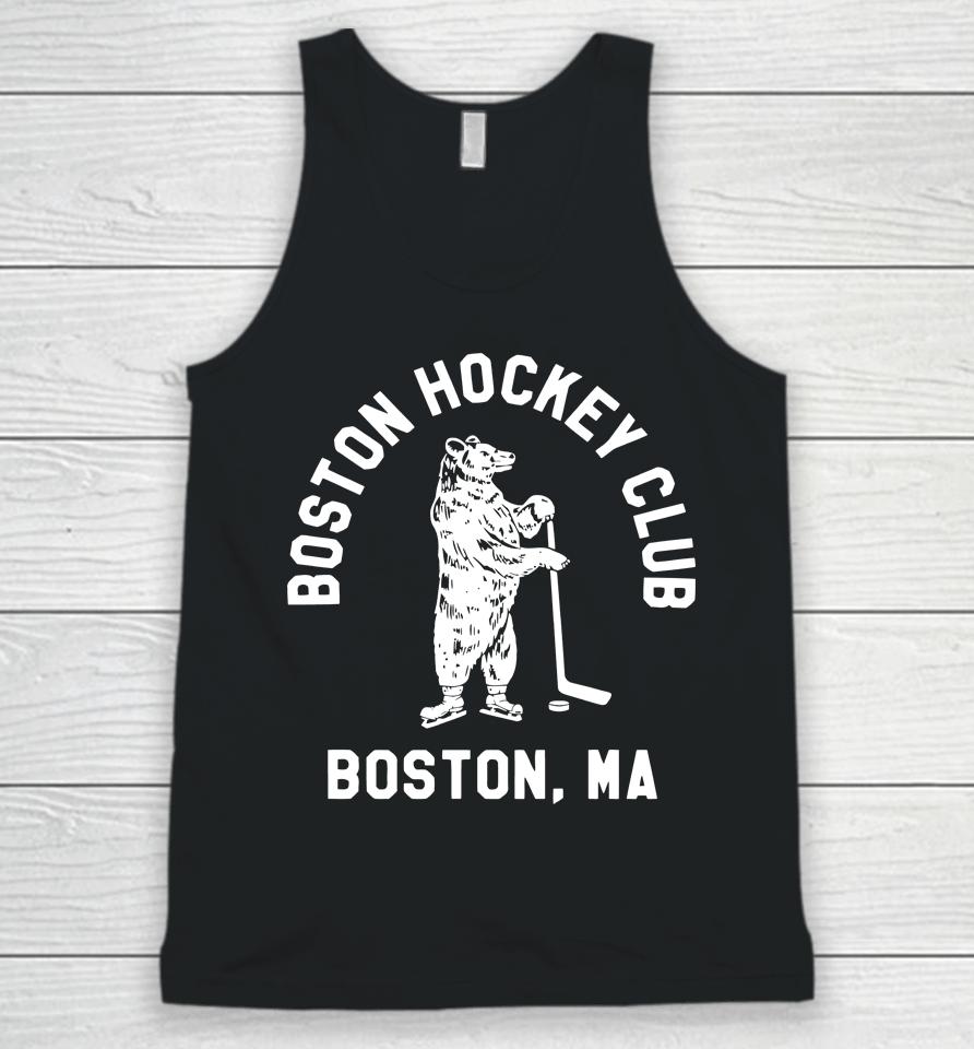 Boston Hockey Club Unisex Tank Top