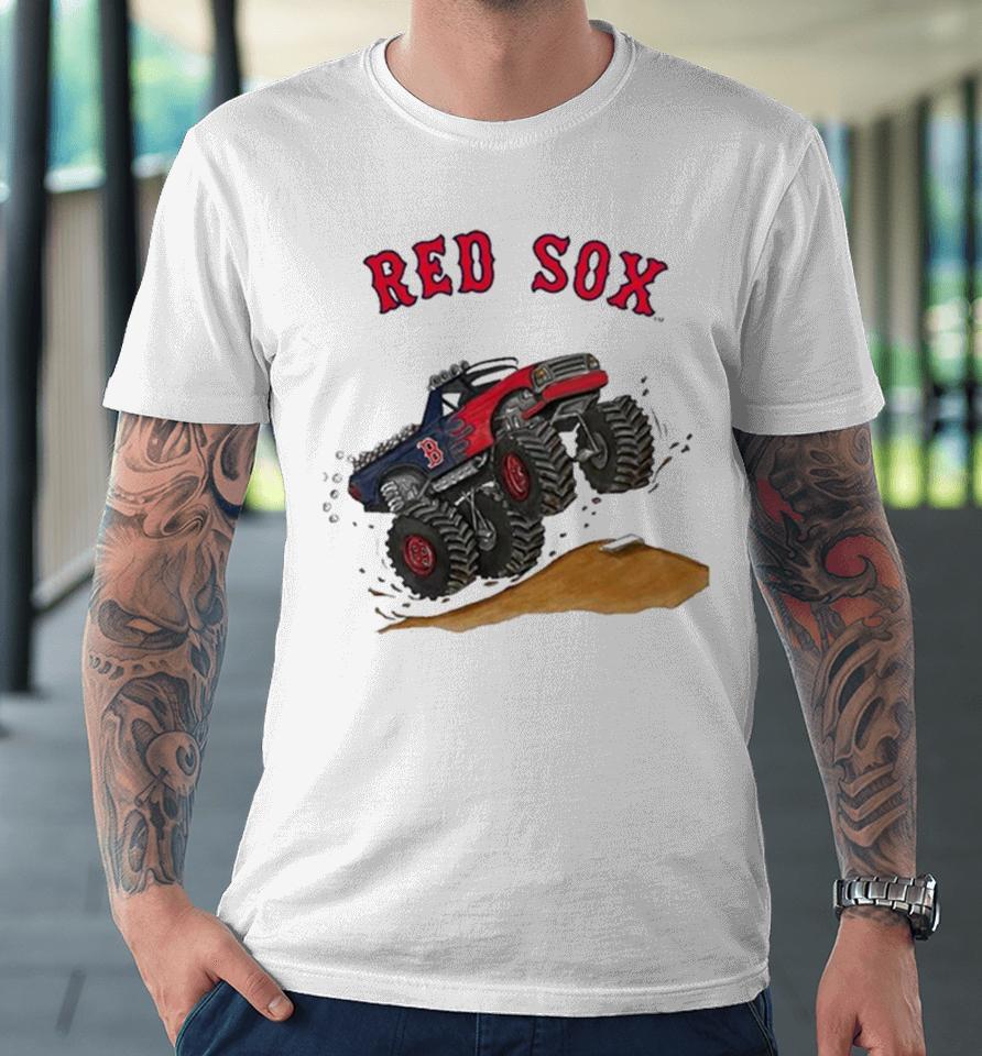 Boston Red Sox Monster Truck Mlb Premium T-Shirt