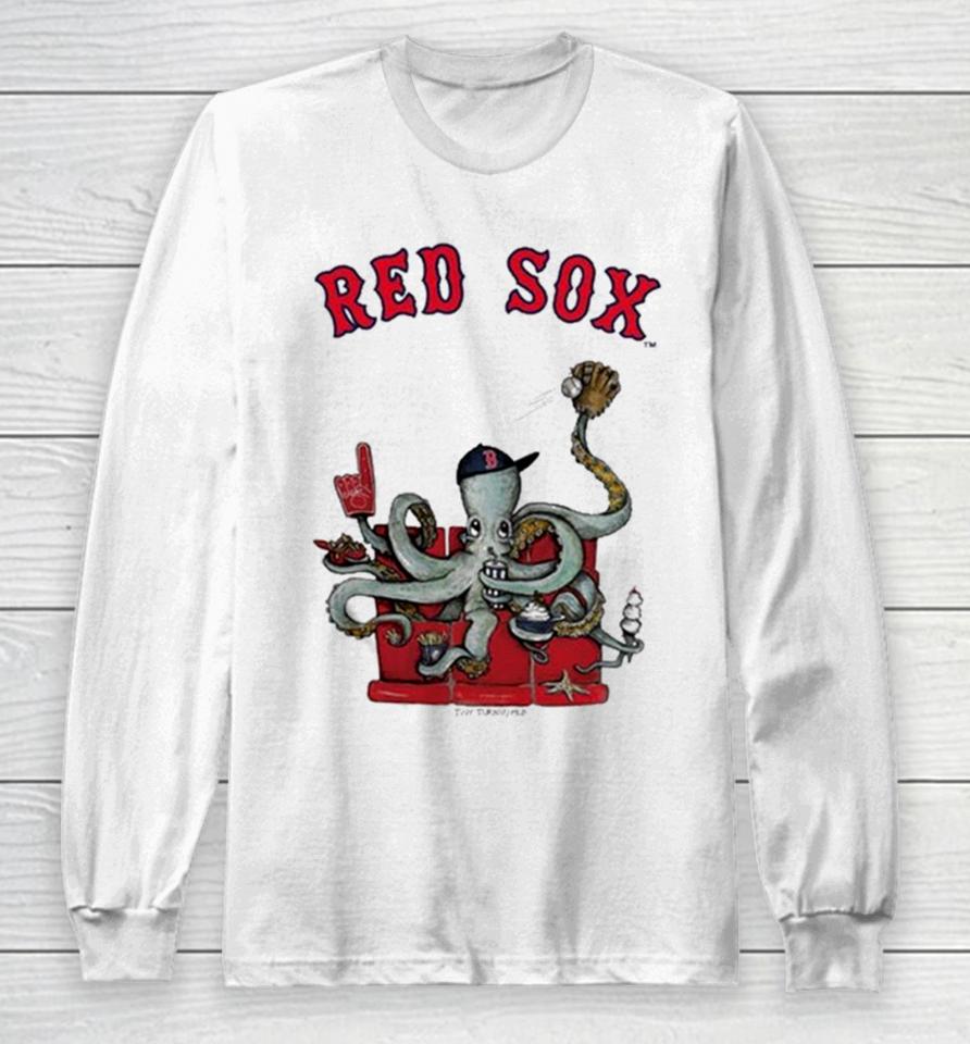 Boston Red Sox Octopus 2024 Long Sleeve T-Shirt