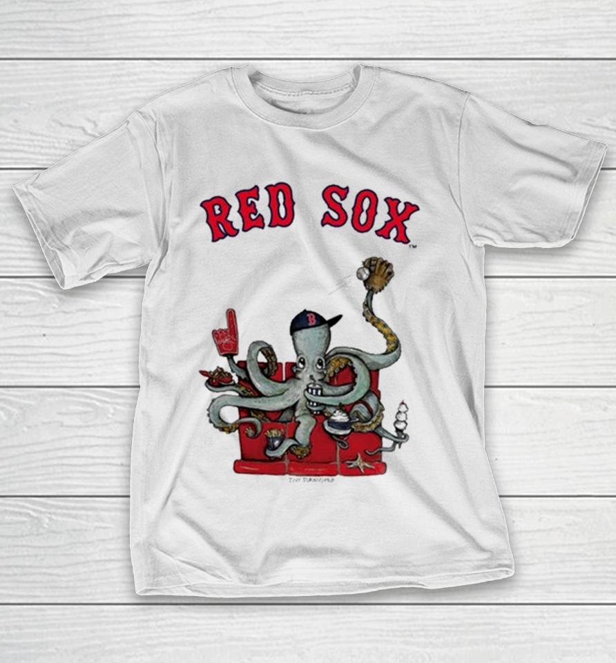 Boston Red Sox Octopus 2024 T-Shirt