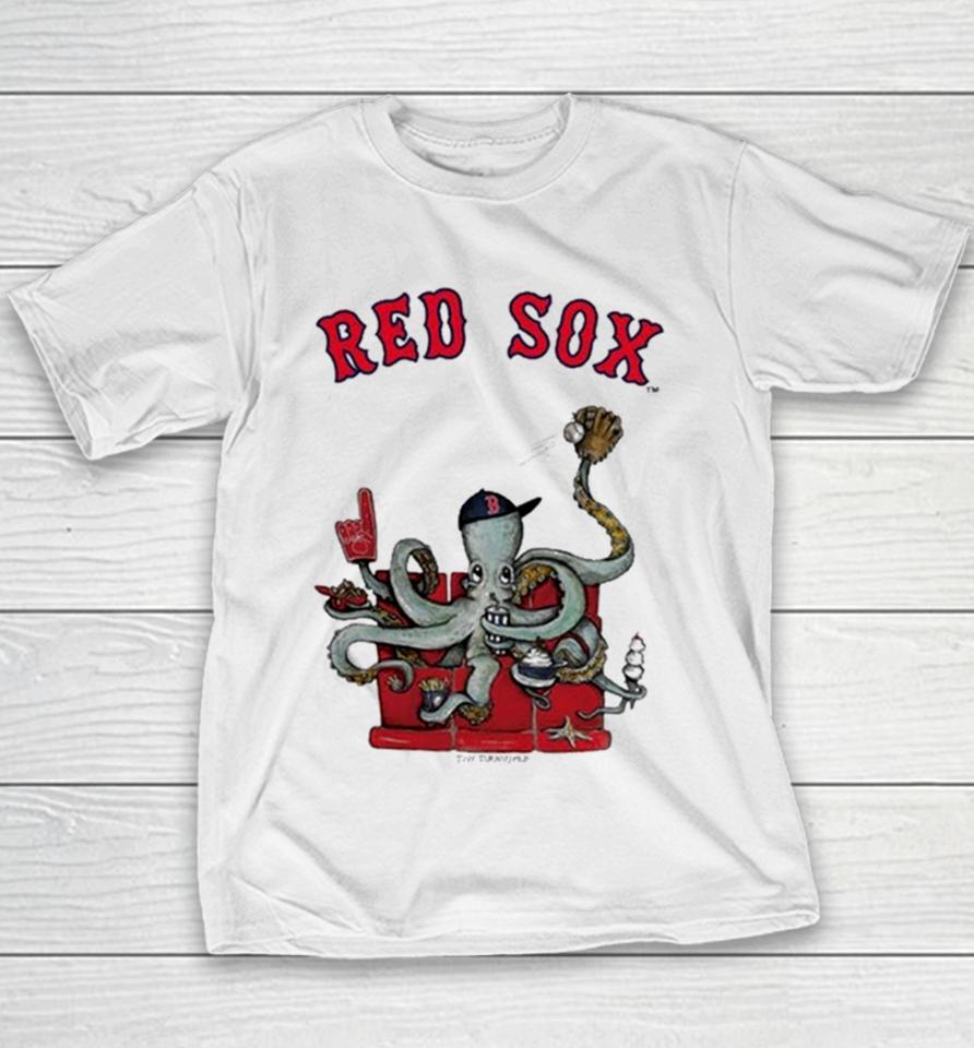 Boston Red Sox Octopus 2024 Youth T-Shirt