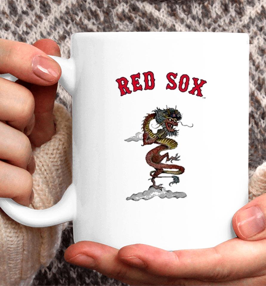 Boston Red Sox Tiny Turnip Infant 2024 Year Of The Dragon 3 4 Coffee Mug