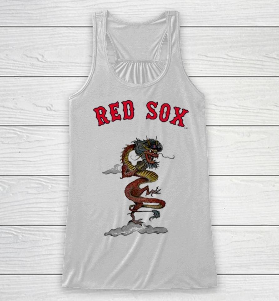 Boston Red Sox Tiny Turnip Infant 2024 Year Of The Dragon 3 4 Racerback Tank