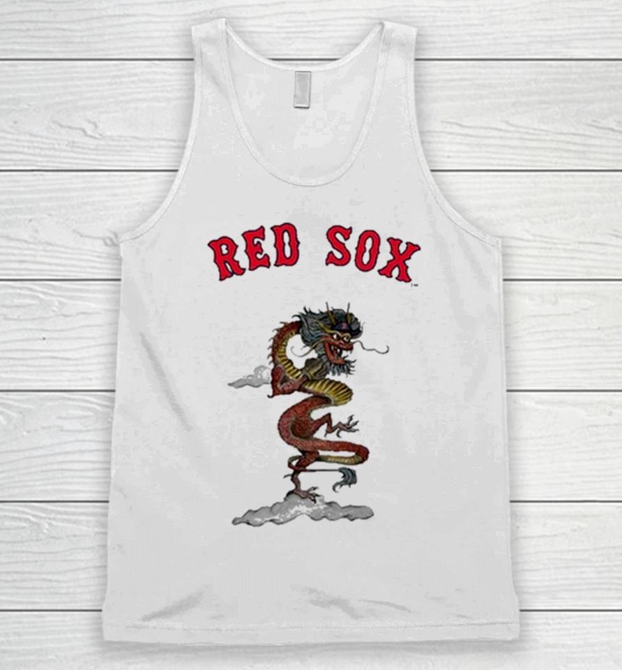 Boston Red Sox Tiny Turnip Infant 2024 Year Of The Dragon 3 4 Unisex Tank Top