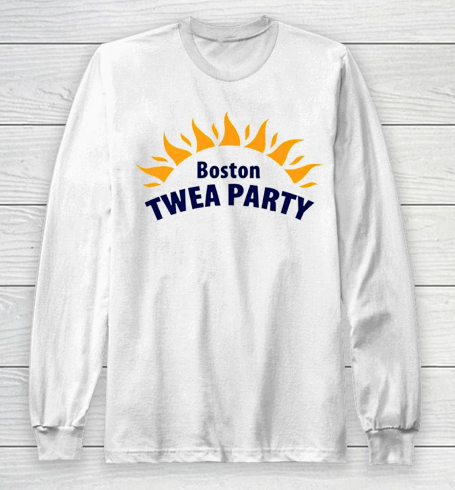 Boston Twea Party Big Logo Twisted Tea Long Sleeve T-Shirt
