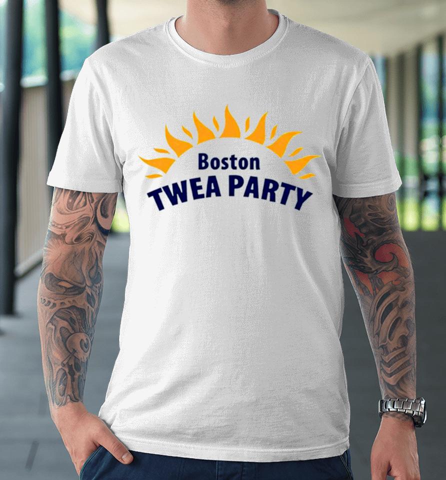 Boston Twea Party Big Logo Twisted Tea Premium T-Shirt