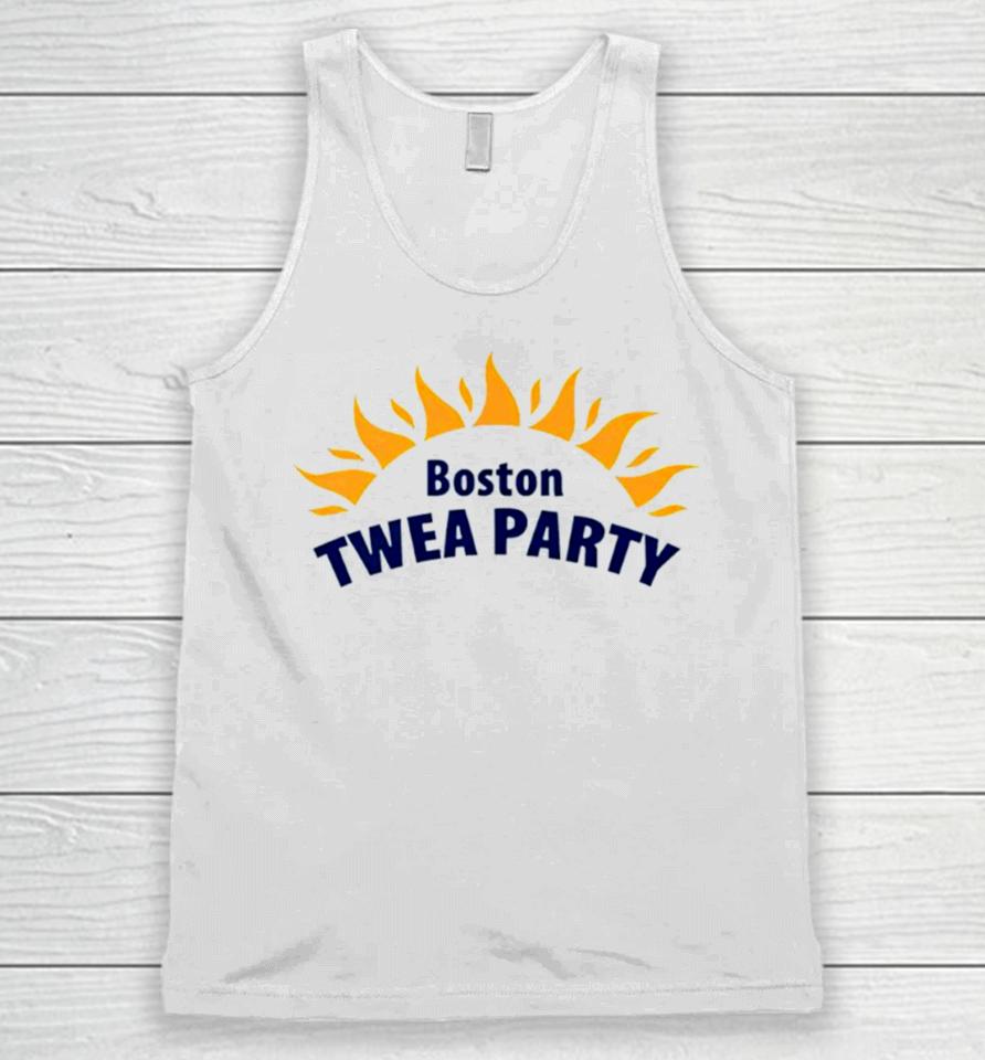 Boston Twea Party Big Logo Twisted Tea Unisex Tank Top