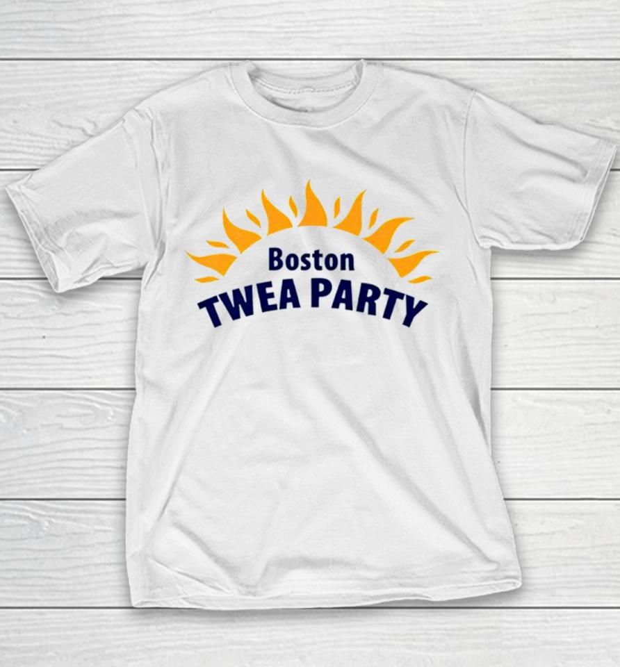 Boston Twea Party Big Logo Twisted Tea Youth T-Shirt
