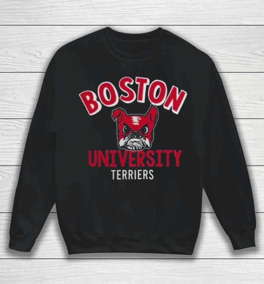 Boston University Vintage Terrier Spirit Logo Sweatshirt