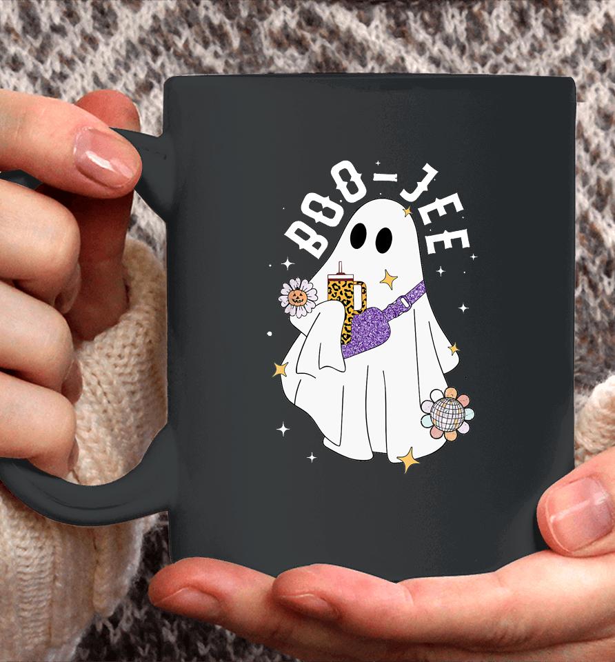 Boujee Boo Jee Spooky Season Cute Ghost Halloween Costume Coffee Mug