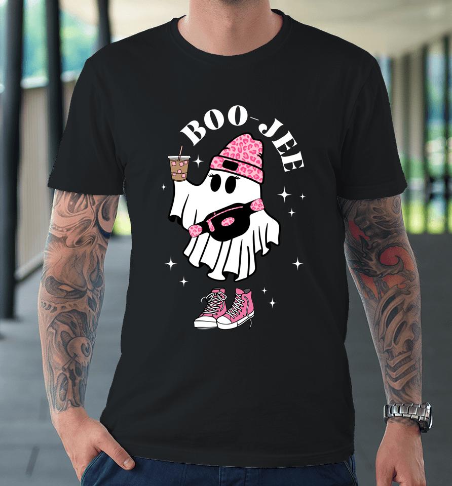 Boujee Boo-Jee Spooky Season Cute Ghost Halloween Premium T-Shirt