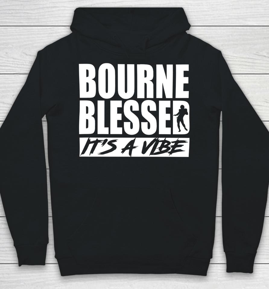 Bournepoly11 Demario Douglas Wearing Bourne Blessed It’s A Vibe Hoodie