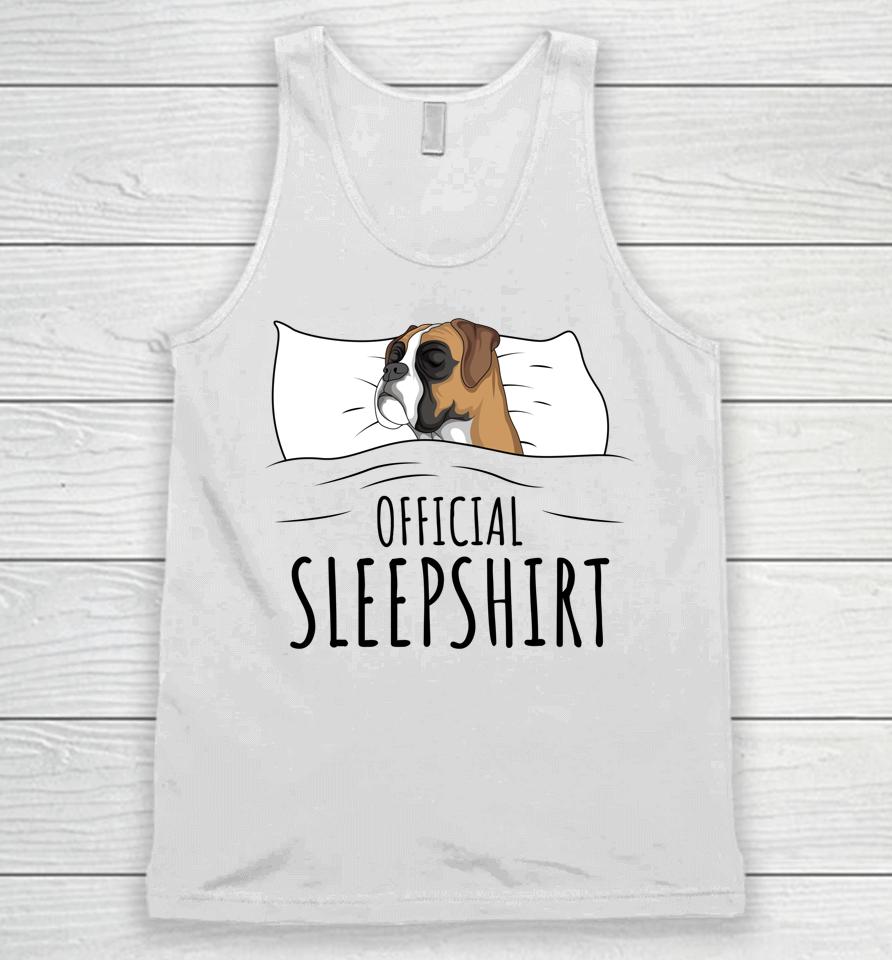 Boxer Dog Official Sleepshirt Unisex Tank Top