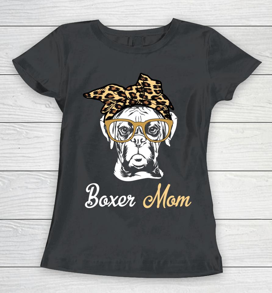 Boxer Mom Mother's Day Women T-Shirt