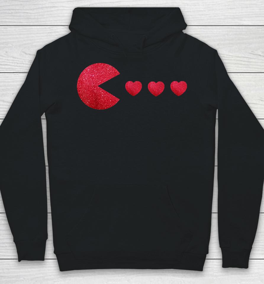 Boys Valentines Day Hearts Funny Hoodie