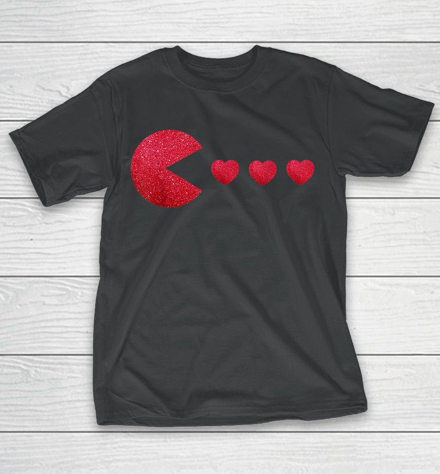 Boys Valentines Day Hearts Funny T-Shirt