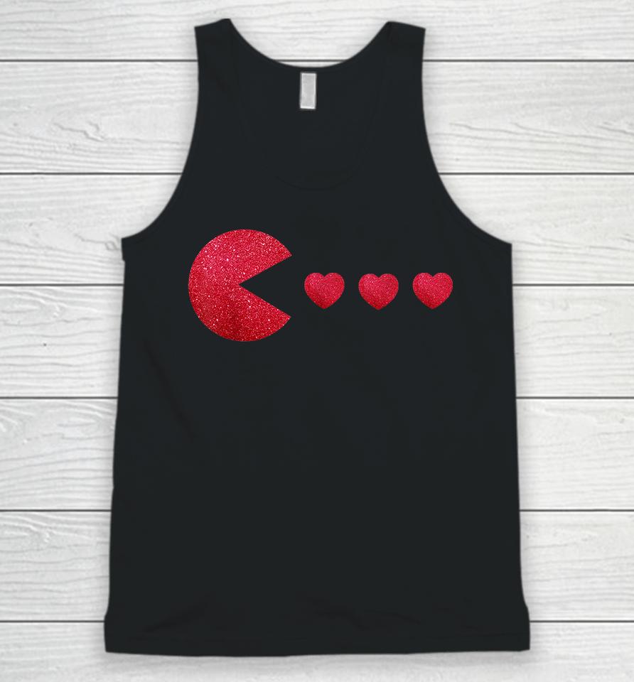 Boys Valentines Day Hearts Funny Unisex Tank Top