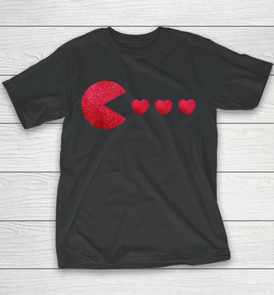 Boys Valentines Day Hearts Funny Youth T-Shirt