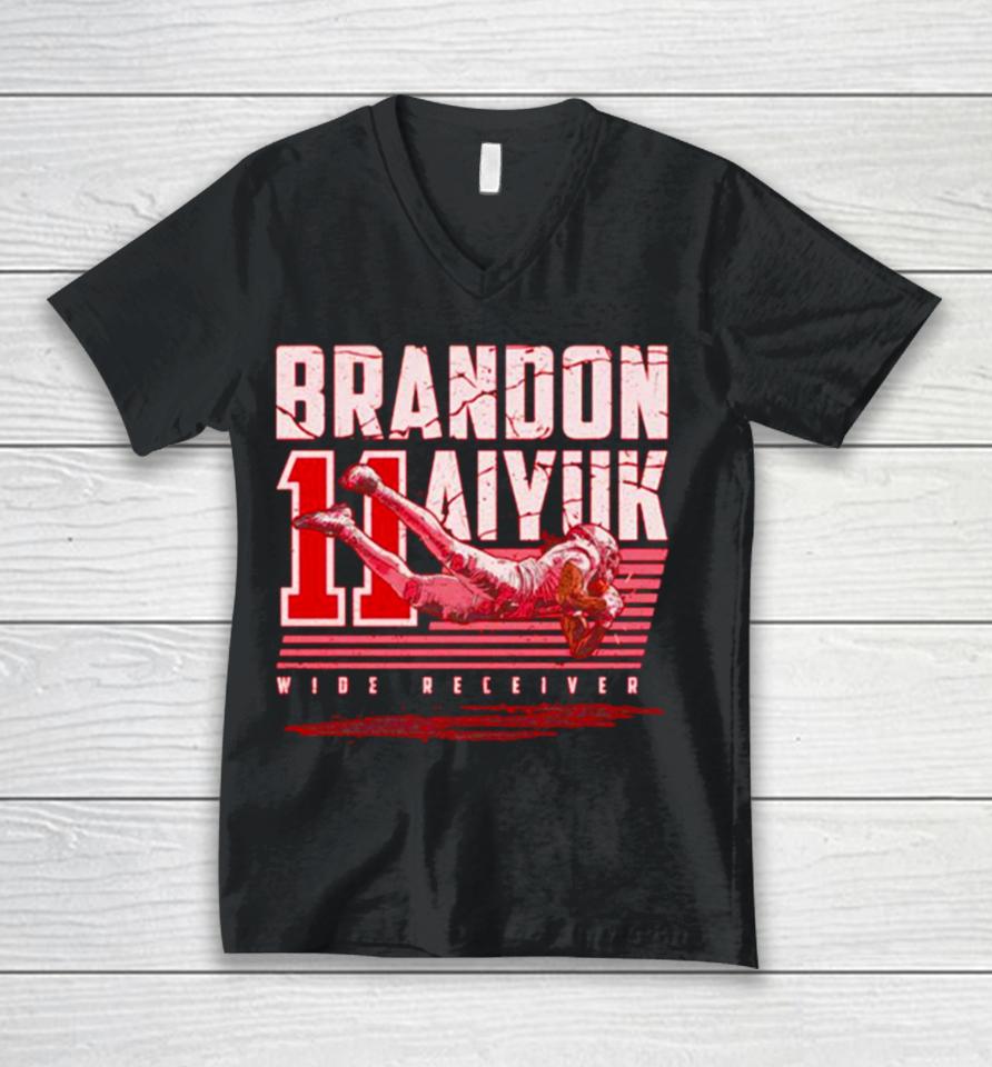 Brandon Aiyuk San Francisco 49Ers Wide Receiver Unisex V-Neck T-Shirt