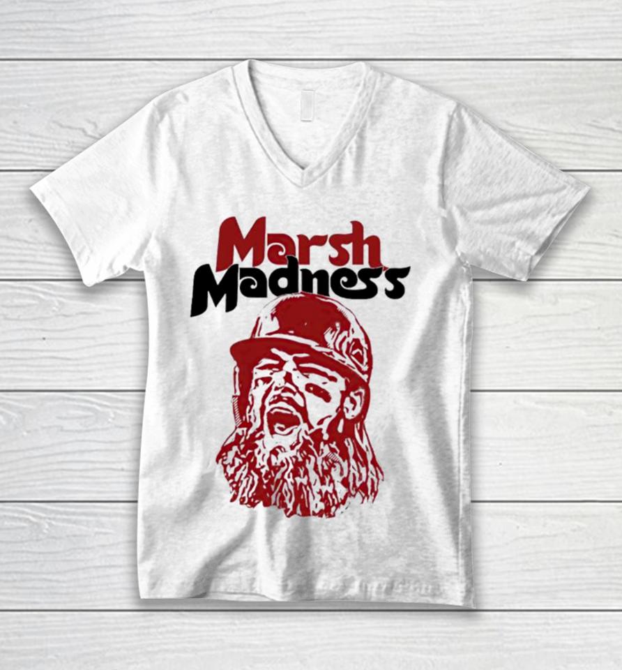 Brandon Marsh Madness Mlbpa Unisex V-Neck T-Shirt