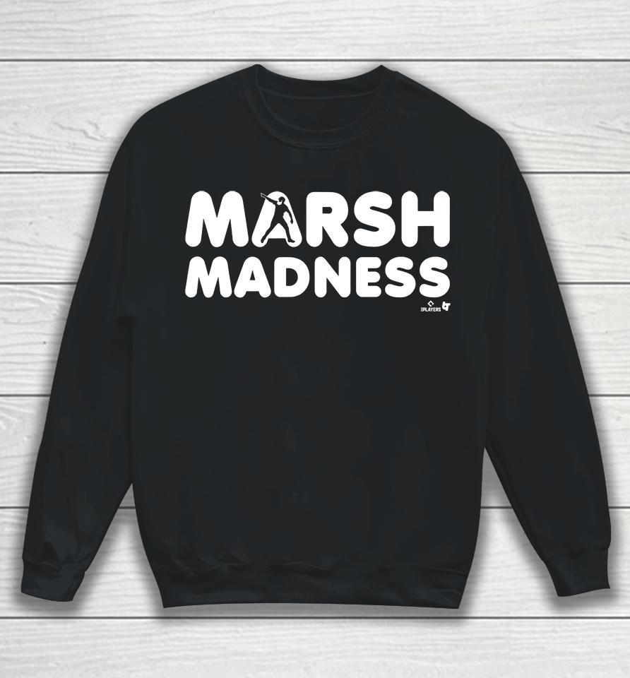 Brandon Marsh Madness Philadelphia Mlbpa Licensed Breakingt Sweatshirt