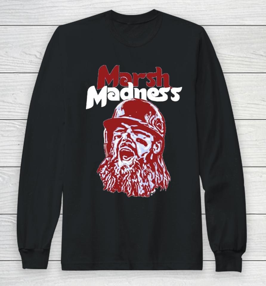 Brandon Marsh Madness Phillies Baseball 2023 Long Sleeve T-Shirt
