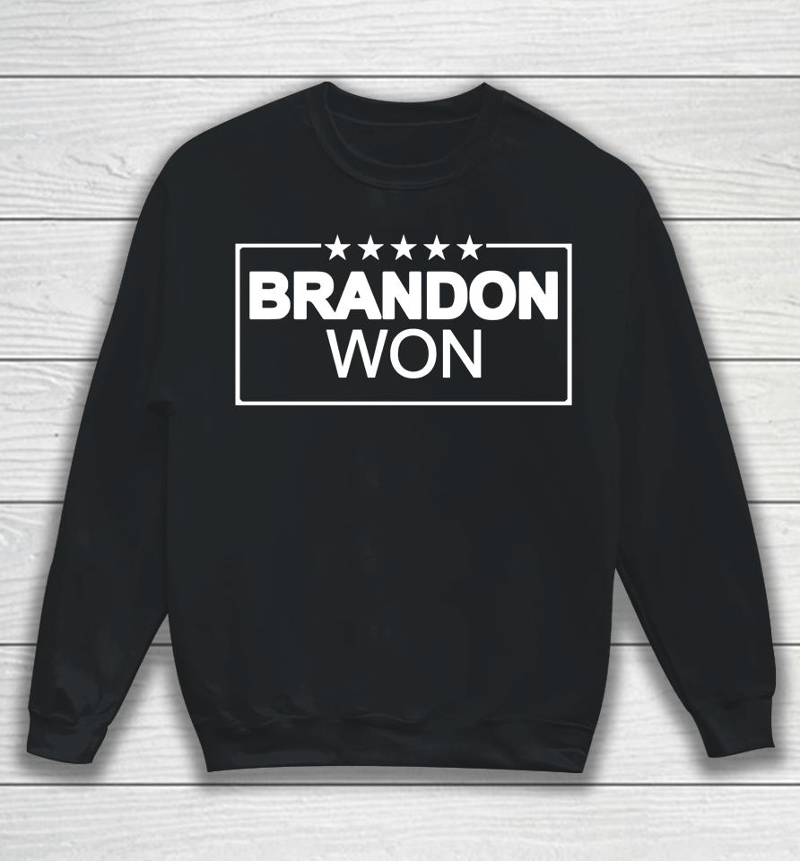 Brandon Won Sweatshirt