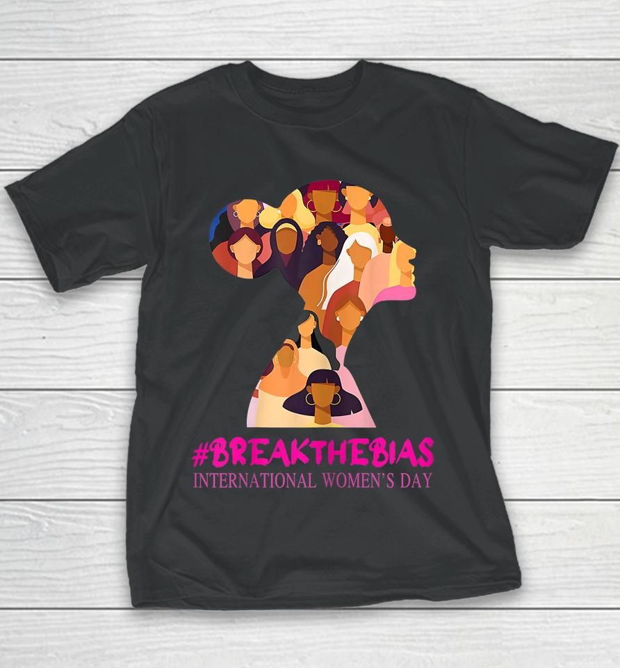 Break The Bias International Women's Day Youth T-Shirt