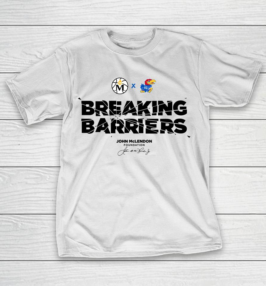 Breaking Barriers John Mclendon Brian Gray Missy Minear T-Shirt