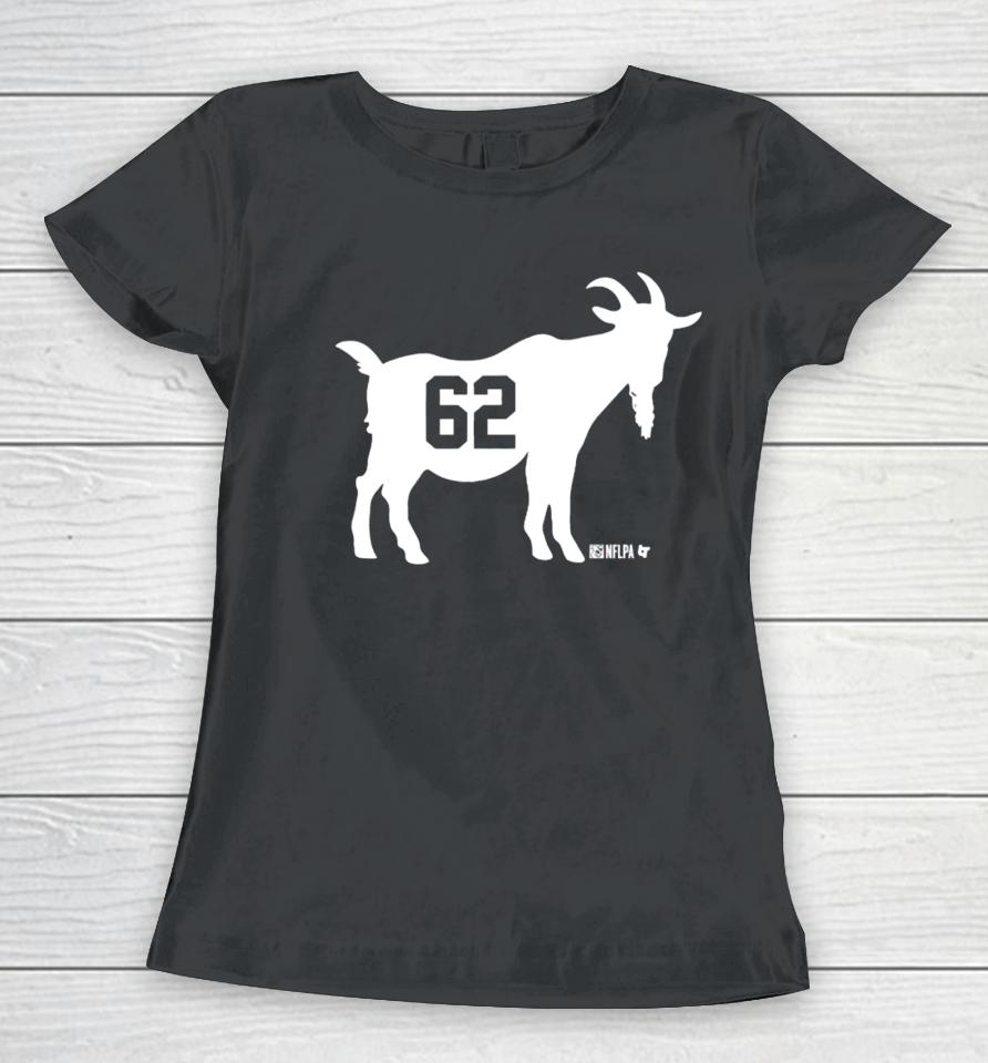 Breaking T Jason Kelce Goat 62 Women T-Shirt