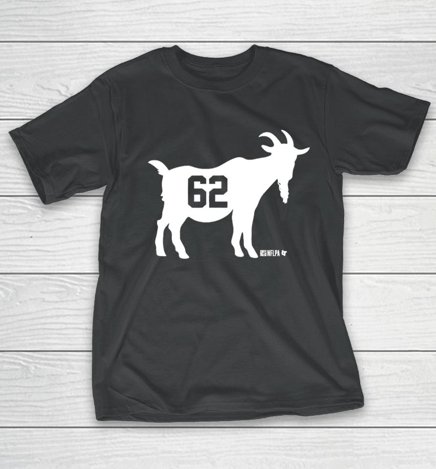 Breaking T Merch Jason Kelce Goat 62 T-Shirt