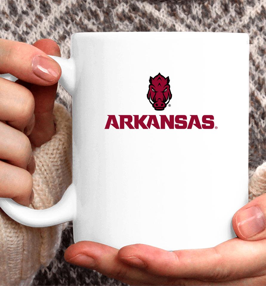 Breakingt Arkansas Razorbacks Wordmark Coffee Mug