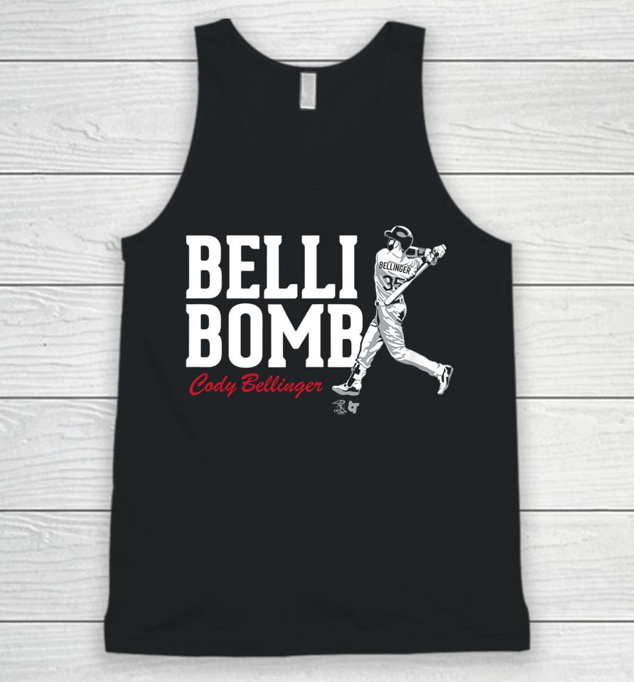 Breakingt Belli-Bomb Chicago Swing Cody Bellinger Unisex Tank Top