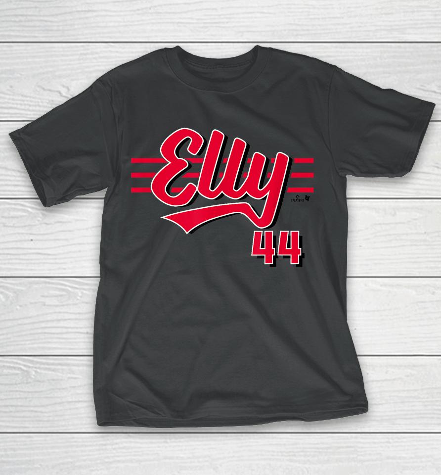 Breakingt Elly De La Cruz Cincinnati Script Cincinnati Baseball T-Shirt