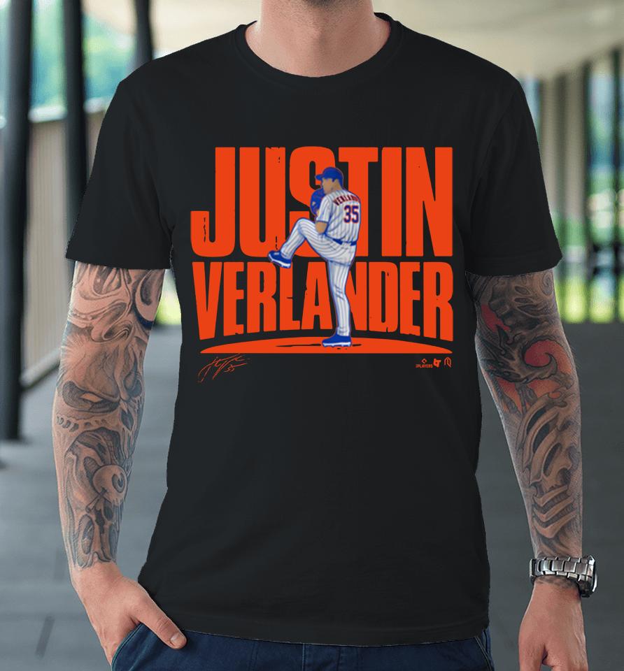 Breakingt Justin Verlander New York Verlander Royal Premium T-Shirt