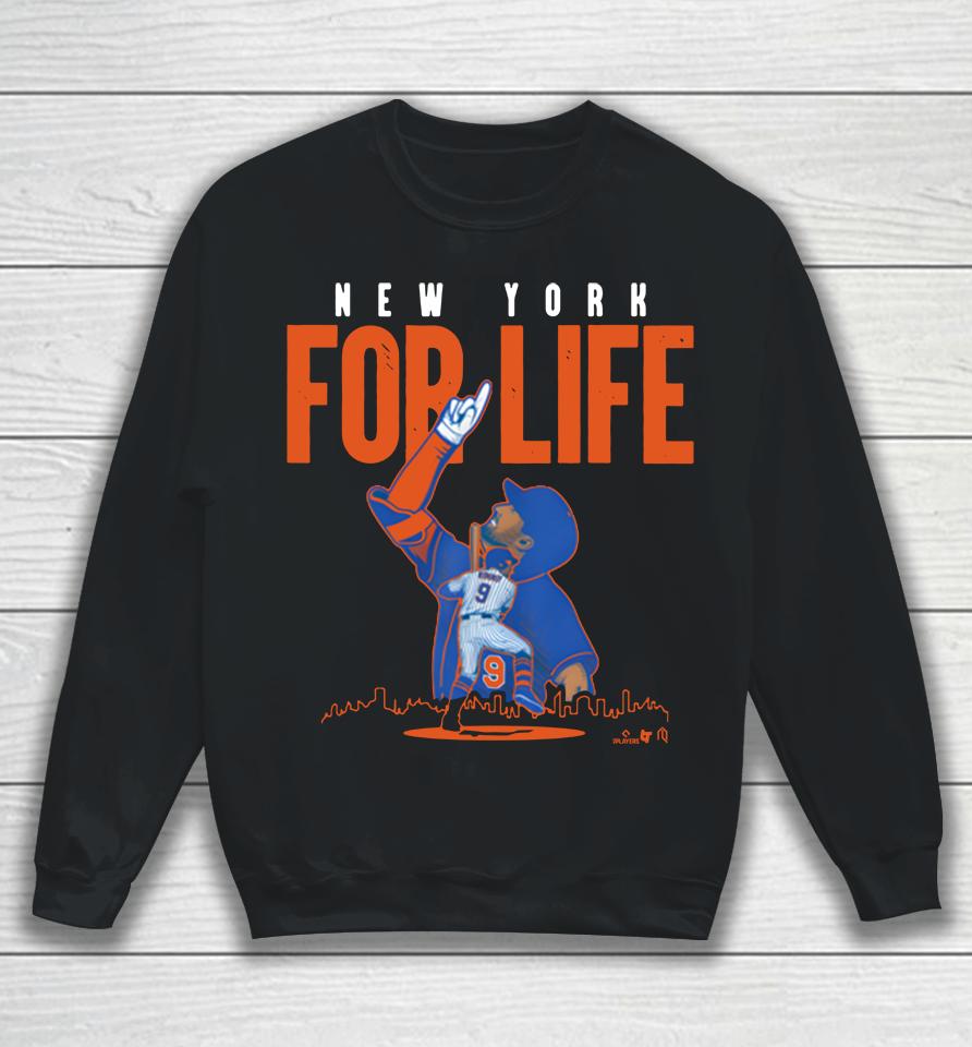 Breakingt Mlb Brandon Nimmo New York For Life Sweatshirt