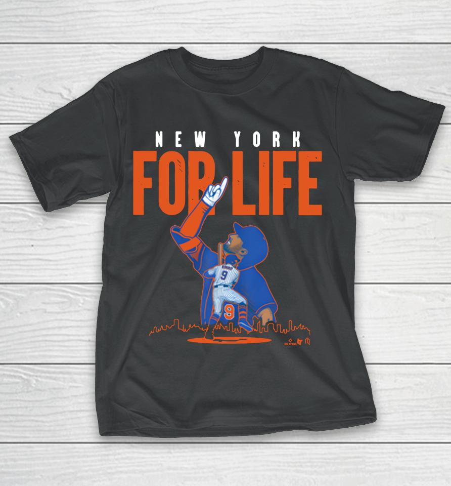 Breakingt Mlb Brandon Nimmo New York For Life T-Shirt