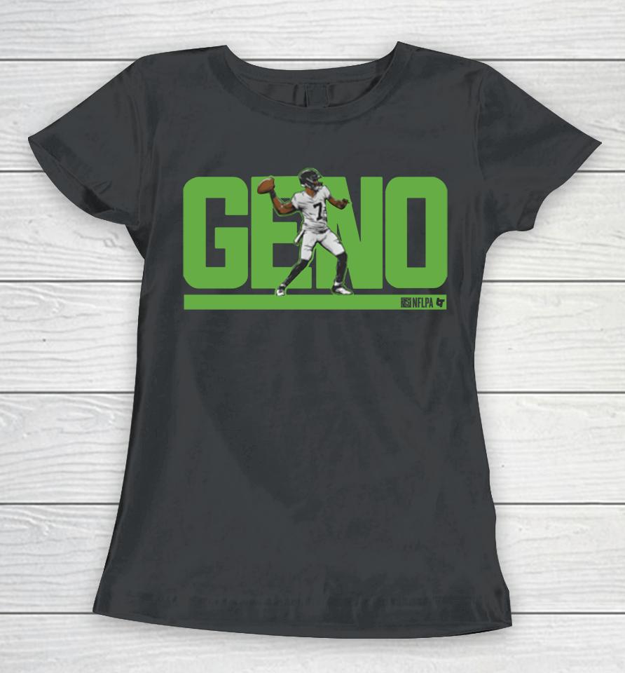 Breakingt Nfl Seattle Geno Smith Geno Women T-Shirt