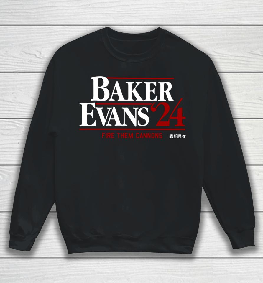 Breakingt Store Baker Evans '24 Fire Them Cannons Sweatshirt